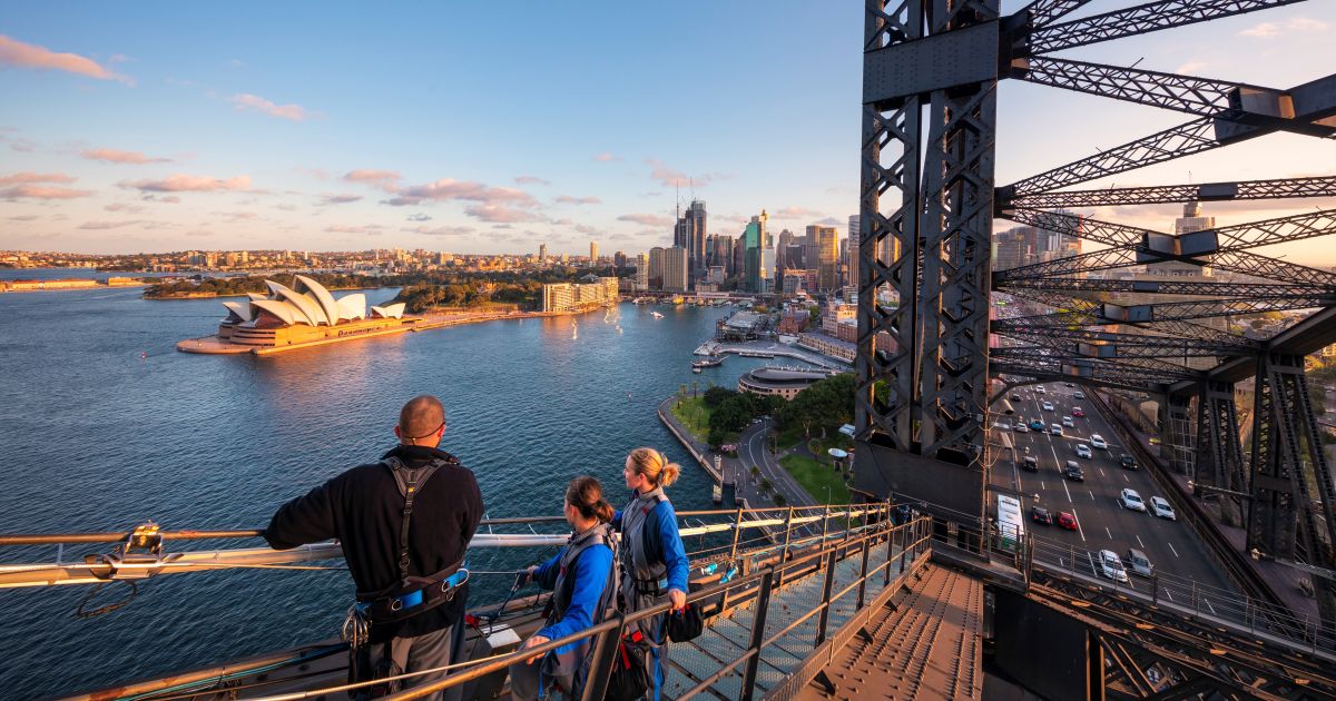 tourist in sydney